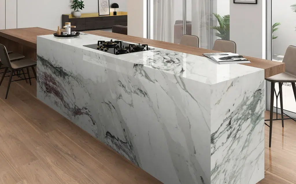 אבן קיסר, משטחי קוורץ, משטחים למטבח